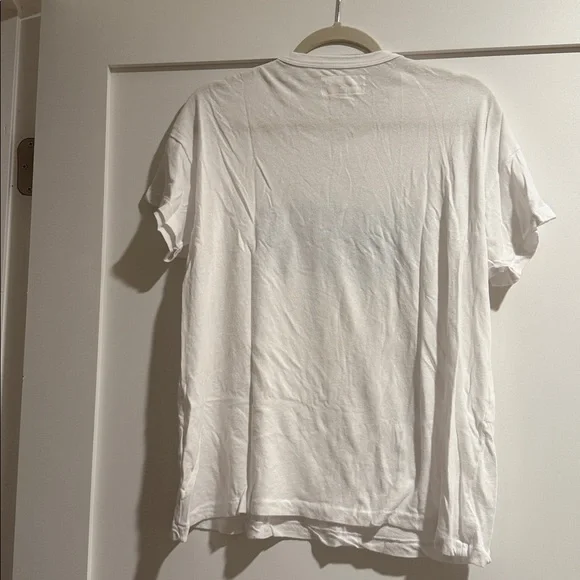 THE GREAT. White and Blue Smooth Sailing Tee - Picture 5 of 5